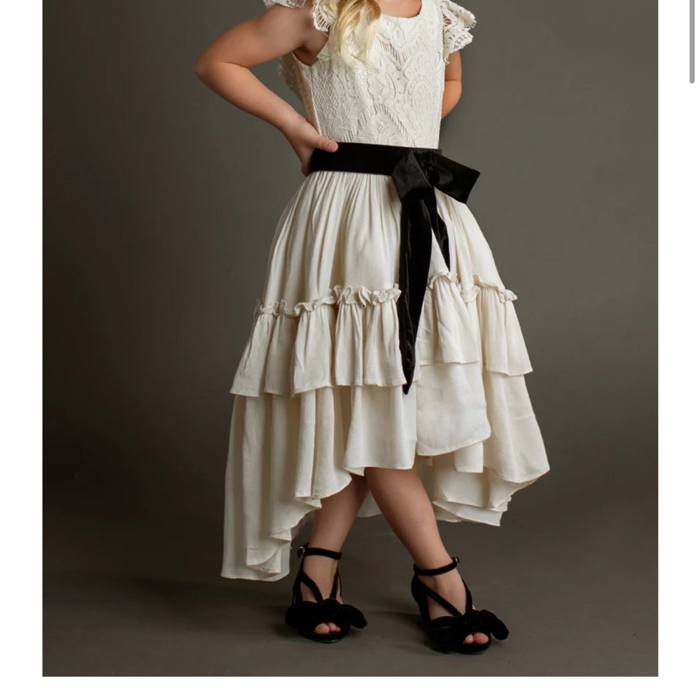 Joyfolie Cream Bridesmaid Dress